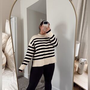 ZARA stripped sweater